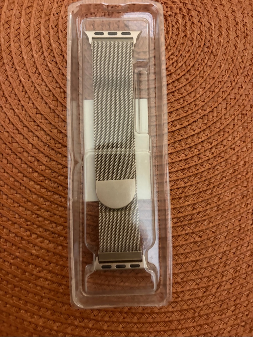 Flexi Gold Mesh Watch Band with Magnetic Clasp